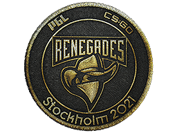 布章 | Renegades （金色） | 2021年斯德哥尔摩锦标赛