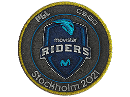 Нашивка | Movistar Riders | Stockholm 2021