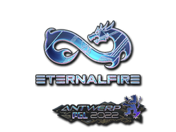 Наклейка | Eternal Fire (голографическая) | Антверпен 2022