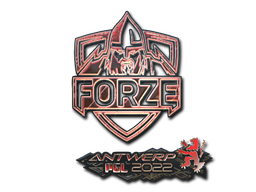 Наклейка | forZe eSports (голографическая) | Антверпен 2022