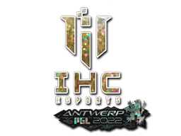 Наклейка | IHC Esports (блёстки) | Антверпен 2022