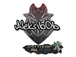 Наклейка | Aleksib | Антверпен 2022