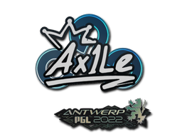 Наклейка | Ax1Le | Антверпен 2022