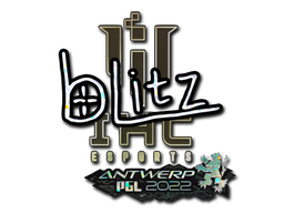 Наклейка | bLitz (блёстки) | Антверпен 2022