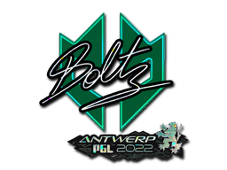 Наклейка | boltz (блёстки) | Антверпен 2022