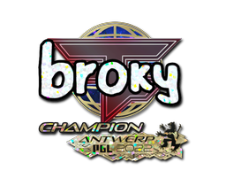 印花 | broky（闪耀，冠军） | 2022年安特卫普锦标赛