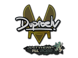 Наклейка | dupreeh | Антверпен 2022