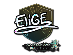 Наклейка | EliGE (блёстки) | Антверпен 2022