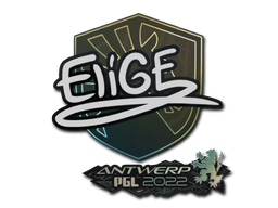 印花 | EliGE | 2022年安特卫普锦标赛