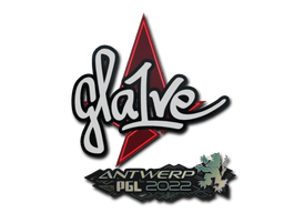 Наклейка | gla1ve | Антверпен 2022