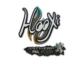 Наклейка | HooXi | Антверпен 2022
