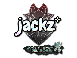Наклейка | JaCkz (блёстки) | Антверпен 2022