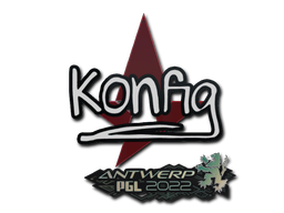 Наклейка | k0nfig | Антверпен 2022