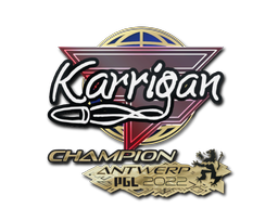Наклейка | karrigan (чемпион) | Антверпен 2022