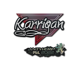 Наклейка | karrigan | Антверпен 2022