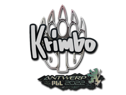 Наклейка | Krimbo | Антверпен 2022