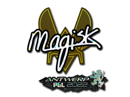 Наклейка | Magisk (блёстки) | Антверпен 2022