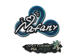 Наклейка | nafany | Антверпен 2022