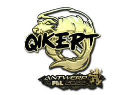 印花 | qikert（金色） | 2022年安特卫普锦标赛
