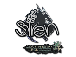 Наклейка | S1ren | Антверпен 2022