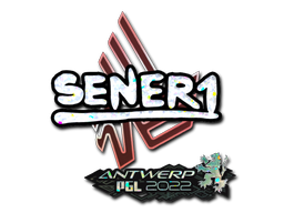 Наклейка | SENER1 (блёстки) | Антверпен 2022