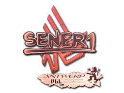 Наклейка | SENER1 (голографическая) | Антверпен 2022