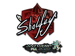 Наклейка | shalfey (блёстки) | Антверпен 2022