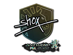 Наклейка | shox (блёстки) | Антверпен 2022