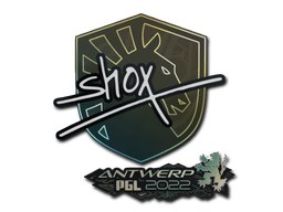 Наклейка | shox | Антверпен 2022