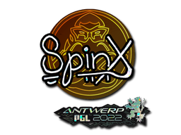 Наклейка | Spinx (блёстки) | Антверпен 2022