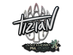 Наклейка | tiziaN | Антверпен 2022