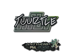 Наклейка | Tuurtle | Антверпен 2022