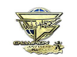 印花 | Twistzz（金色，冠军） | 2022年安特卫普锦标赛