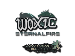 Наклейка | woxic | Антверпен 2022