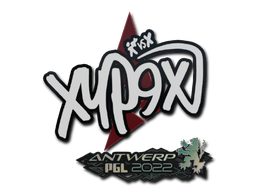 Наклейка | Xyp9x | Антверпен 2022