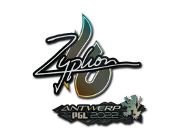 Наклейка | Zyphon | Антверпен 2022