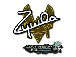 Наклейка | ZywOo (блёстки) | Антверпен 2022