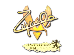 Наклейка | ZywOo (голографическая) | Антверпен 2022