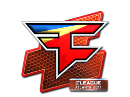 Наклейка | FaZe Clan (металлическая) | Атланта 2017