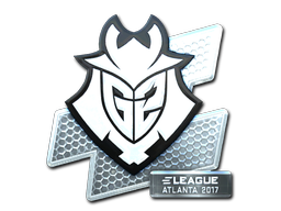 Наклейка | G2 Esports (металлическая) | Атланта 2017