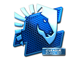 Наклейка | Team Liquid (металлическая) | Атланта 2017