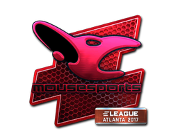 Наклейка | mousesports (металлическая) | Атланта 2017