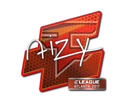 Наклейка | aizy | Атланта 2017