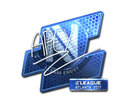 Наклейка | apEX (металлическая) | Атланта 2017