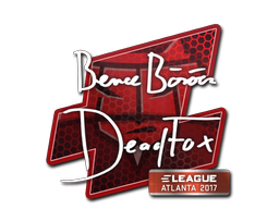 Наклейка | DeadFox | Атланта 2017