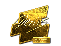 印花 | denis（金色）| 2017年亚特兰大锦标赛