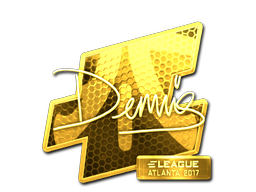 印花 | dennis（金色）| 2017年亚特兰大锦标赛