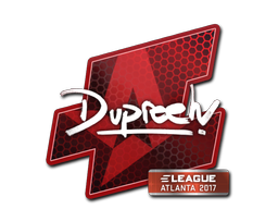 Наклейка | dupreeh | Атланта 2017