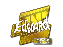 Наклейка | Edward | Атланта 2017