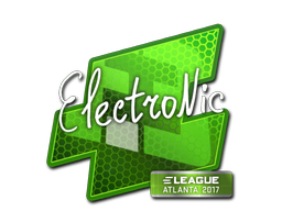 Наклейка | electronic | Атланта 2017